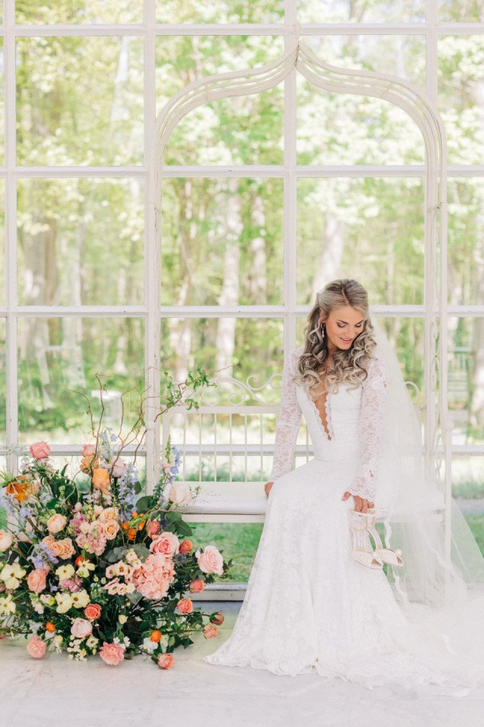 Trouwjurk van Peachful Bridal Boutique impressie 2