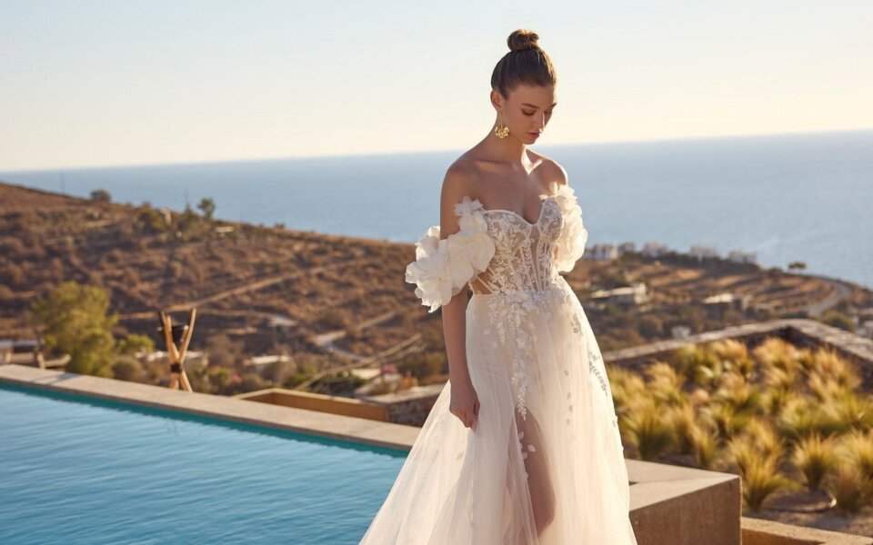 Trouwjurk van Mariage Bruidsmode details