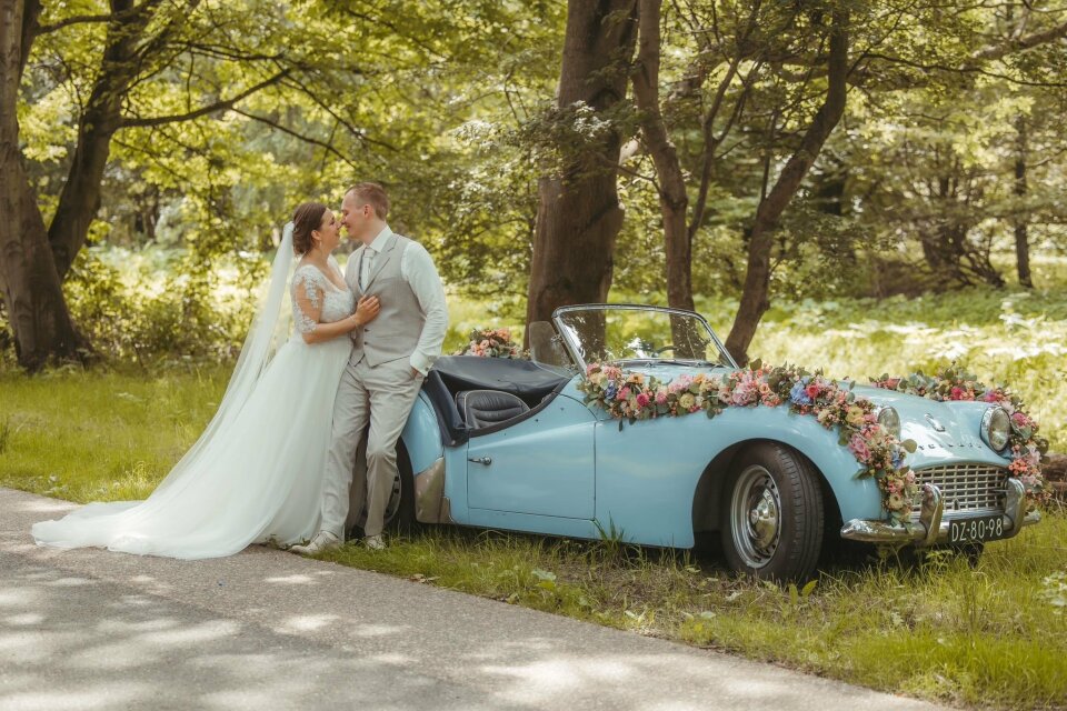 Bruidskapsel door Haar En Zo details