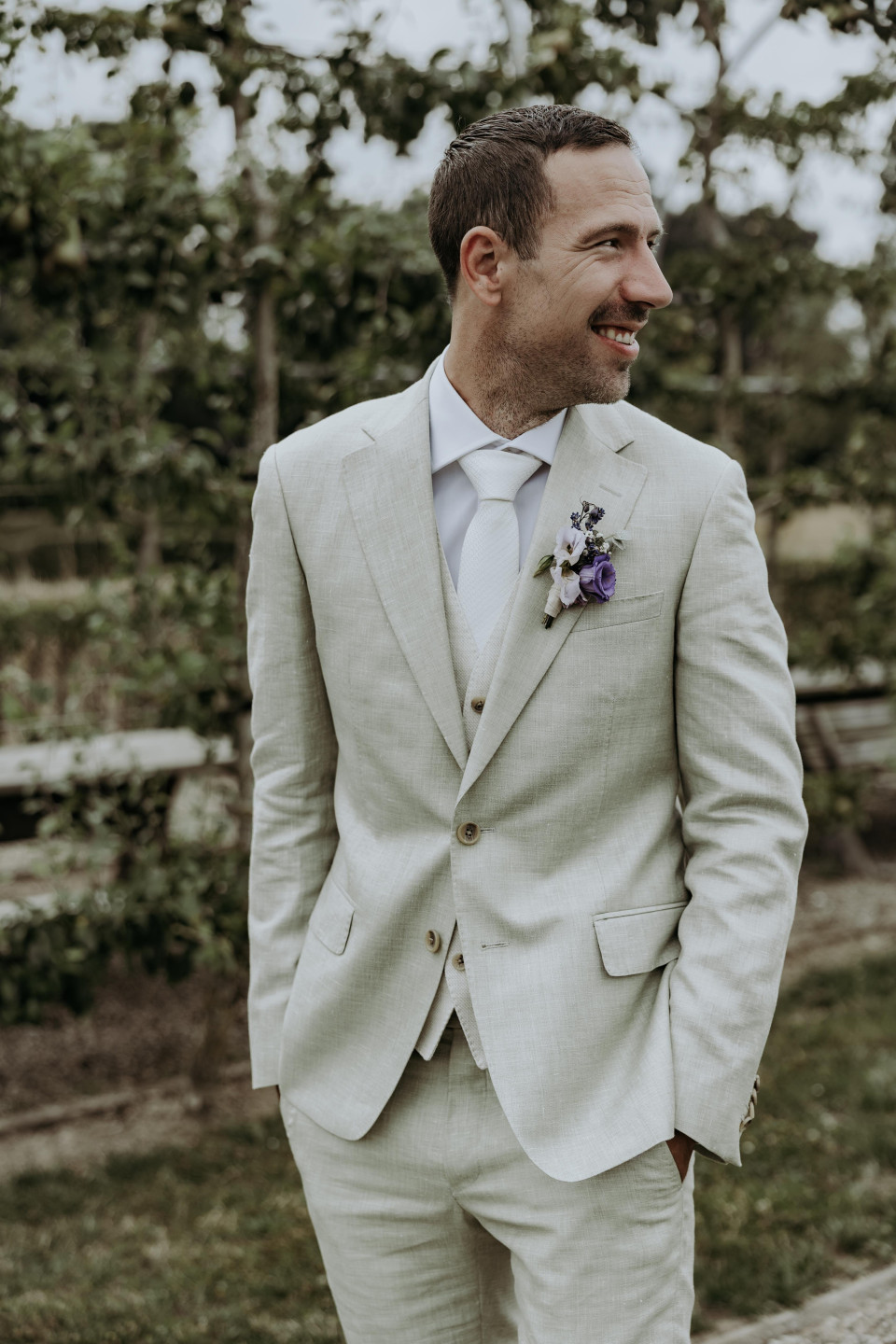 Trouwpak van Blended7 impressie 