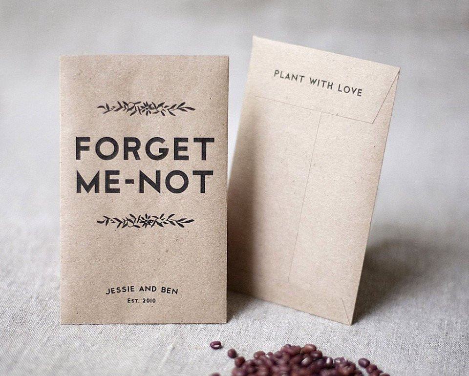 vergeet me niet trouwgunst