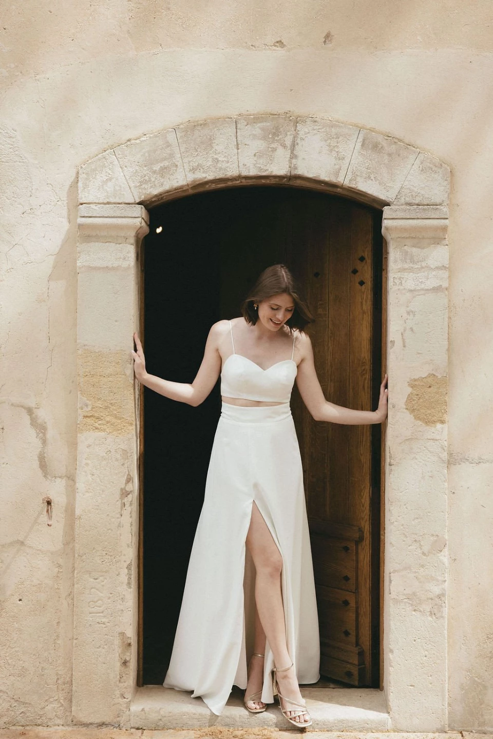 Tweedelige trouwjurk | Laat je inspireren door een trouwjurk met losse rok!