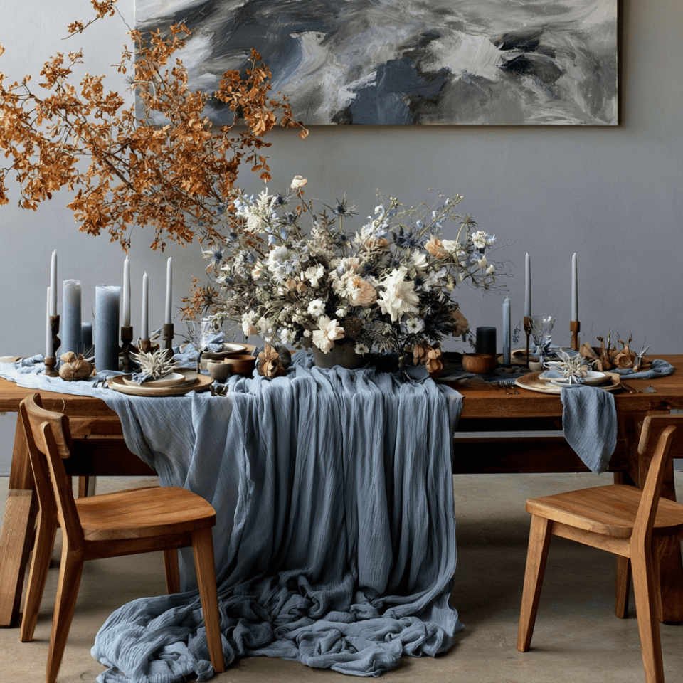 Dusty Blue Wedding Ideas: Palettes, Flowers & Decor