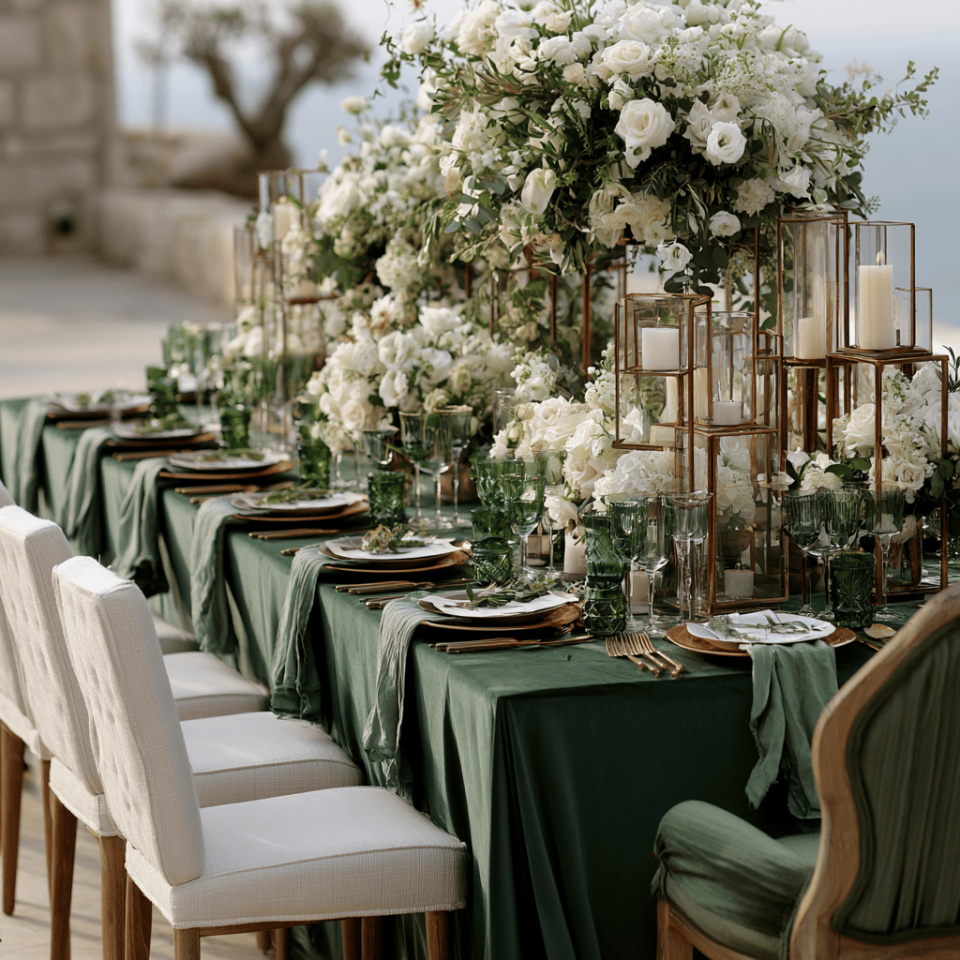 Emerald Green Wedding Ideas: Palette & Decor