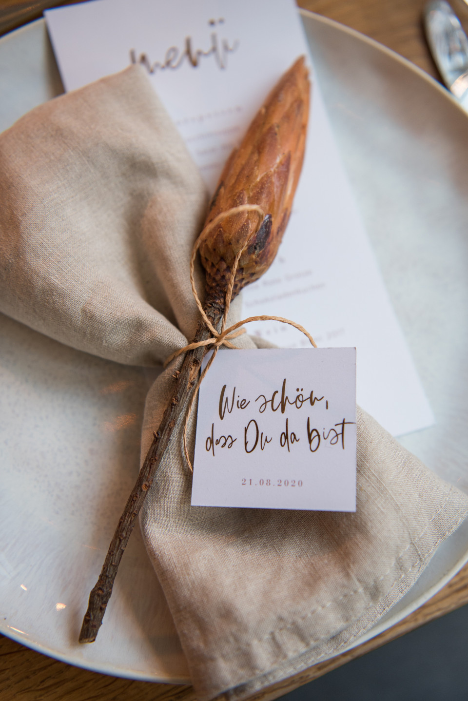 Herbstliche Hochzeitskarten