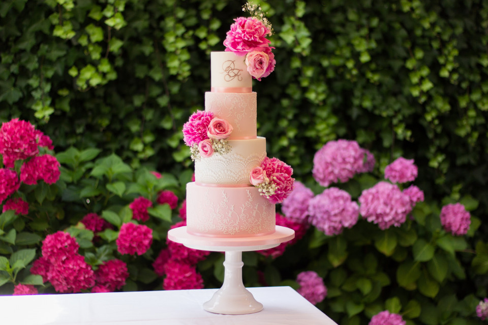 Bruidstaart van Bellaria Cake Design impressie 2