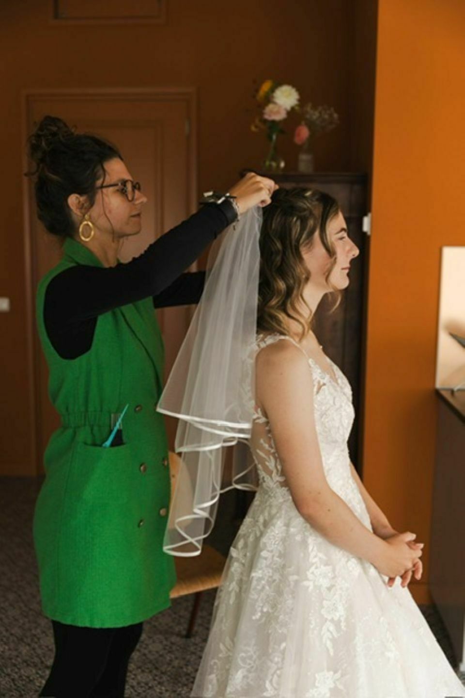 Bruidskapsel door Jacobine Haarstyling impressie