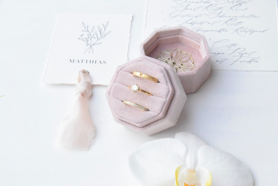 Bruidsaccessoires van My Ring Box details