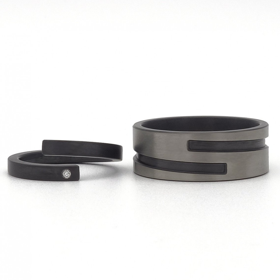 Trouwringen van Metal Art sieraden impressie 3