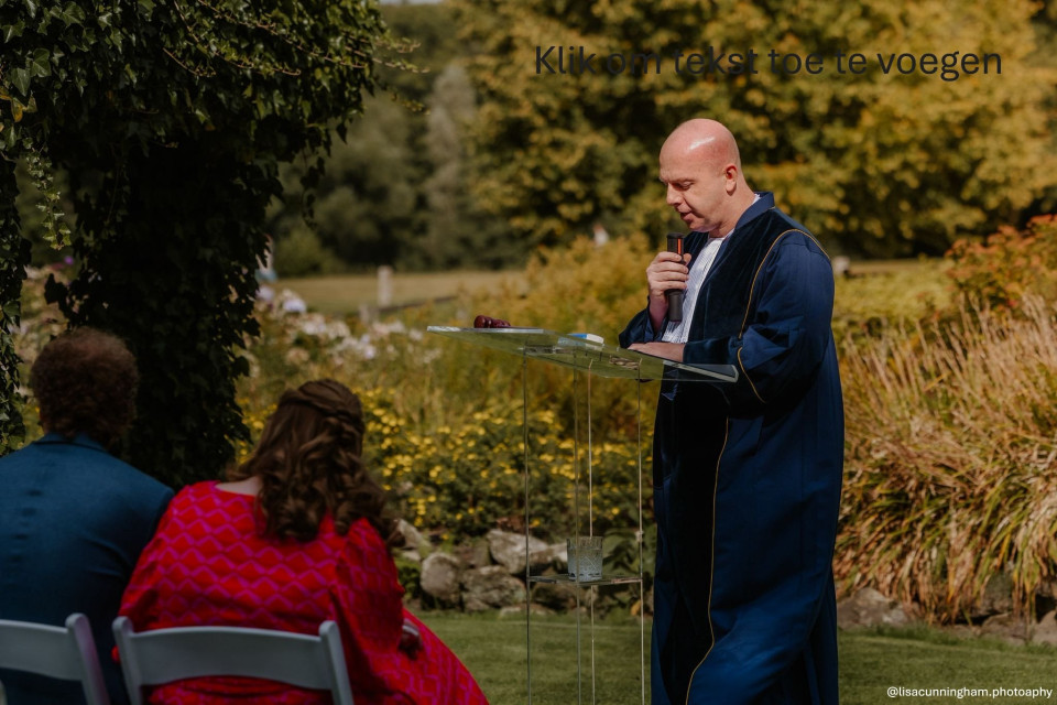 Trouwambtenaar Trouwen met Pascal impressie 