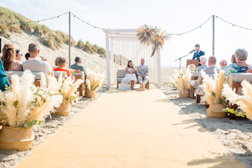 Trouwen bij Beachclub The Sunset