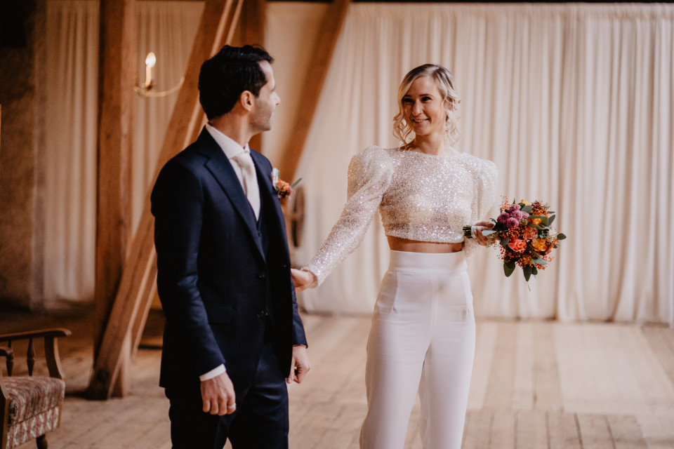 Trouwjurk van Charmed Weddings impressie 2