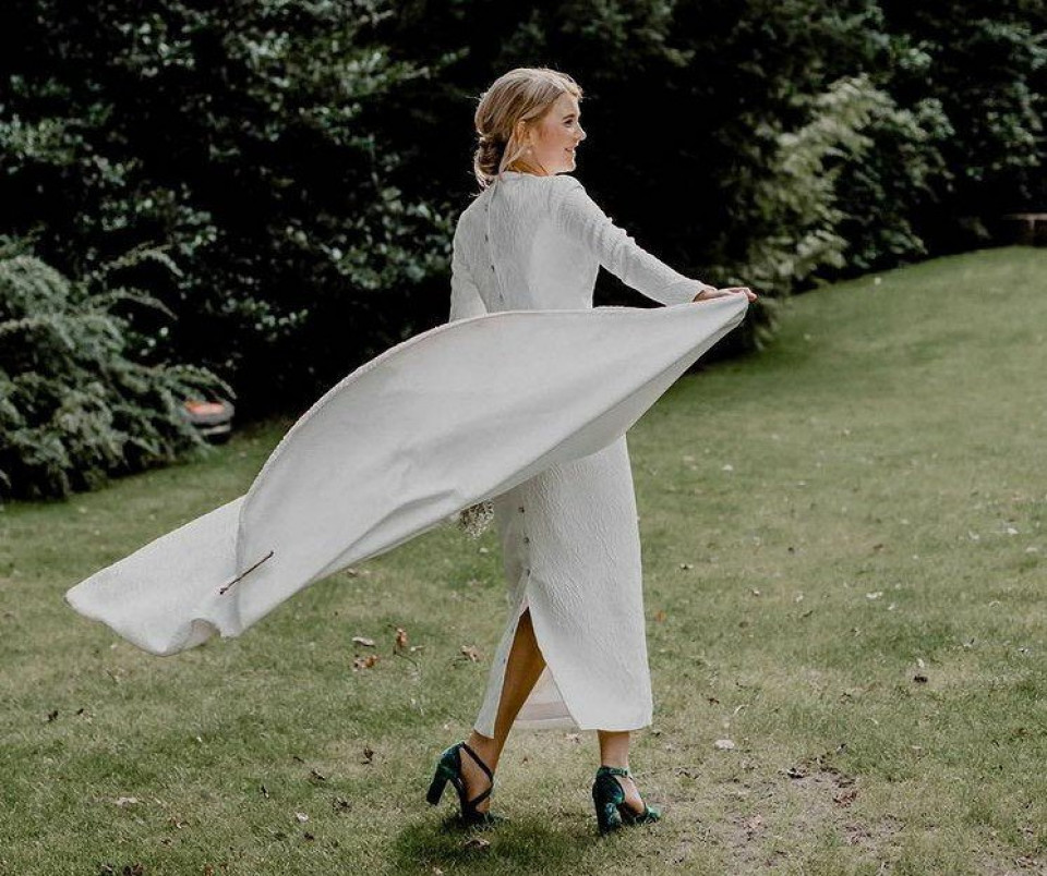 Trouwjurk van PuurZij Bruidscouture impressie 3