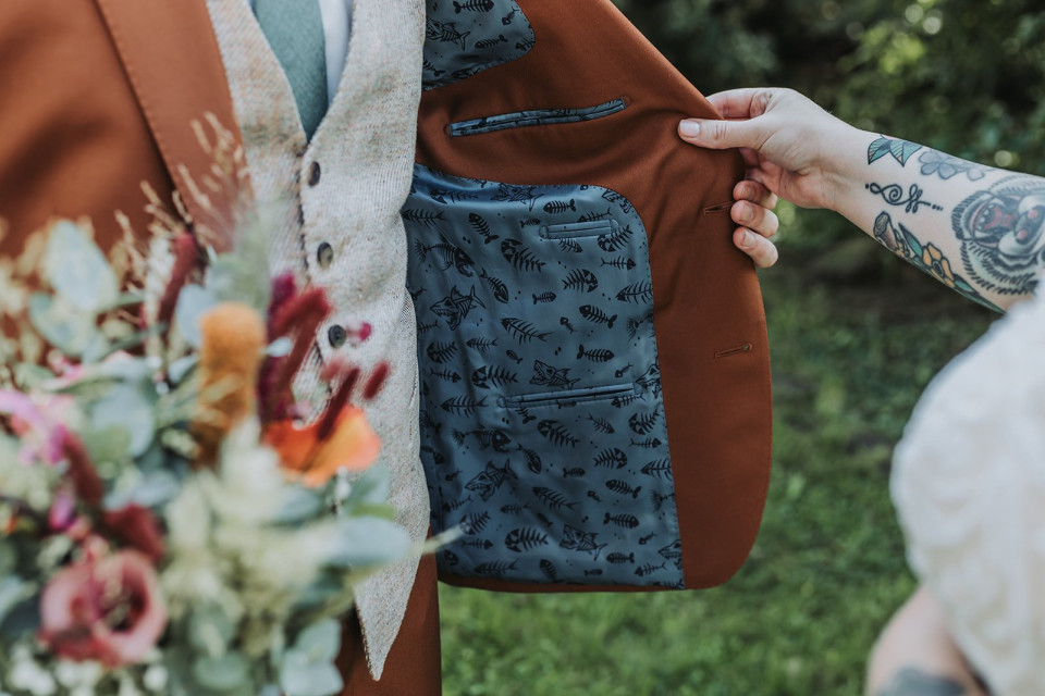 Trouwpak van Hoes Tailors impressie 