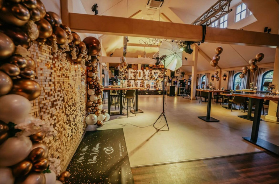 Decoratie van Sweet Balloon Store overzicht