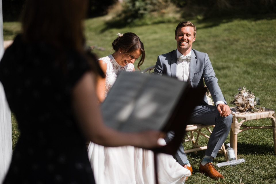 Ceremonie door Freie Trauung Hamburg - Constanze Marienfeld overzicht