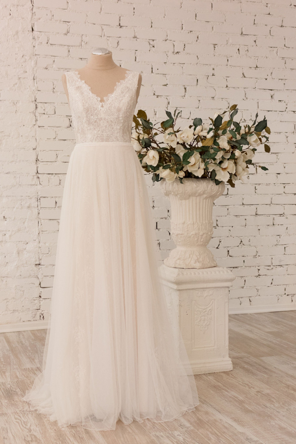 Trouwjurk van Das Atelier Zauberhaft details