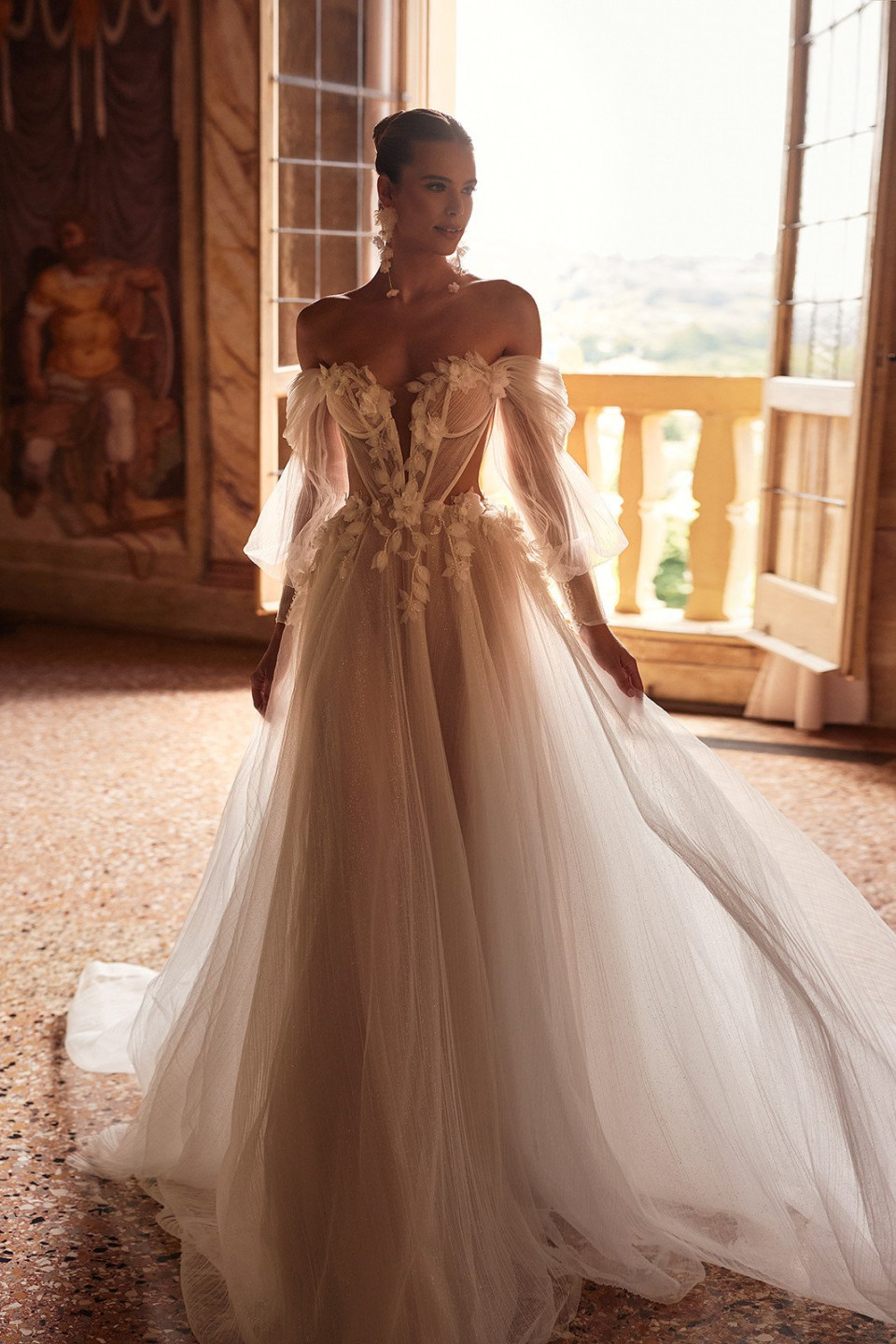 Trouwjurk van Marie Amour impressie 2