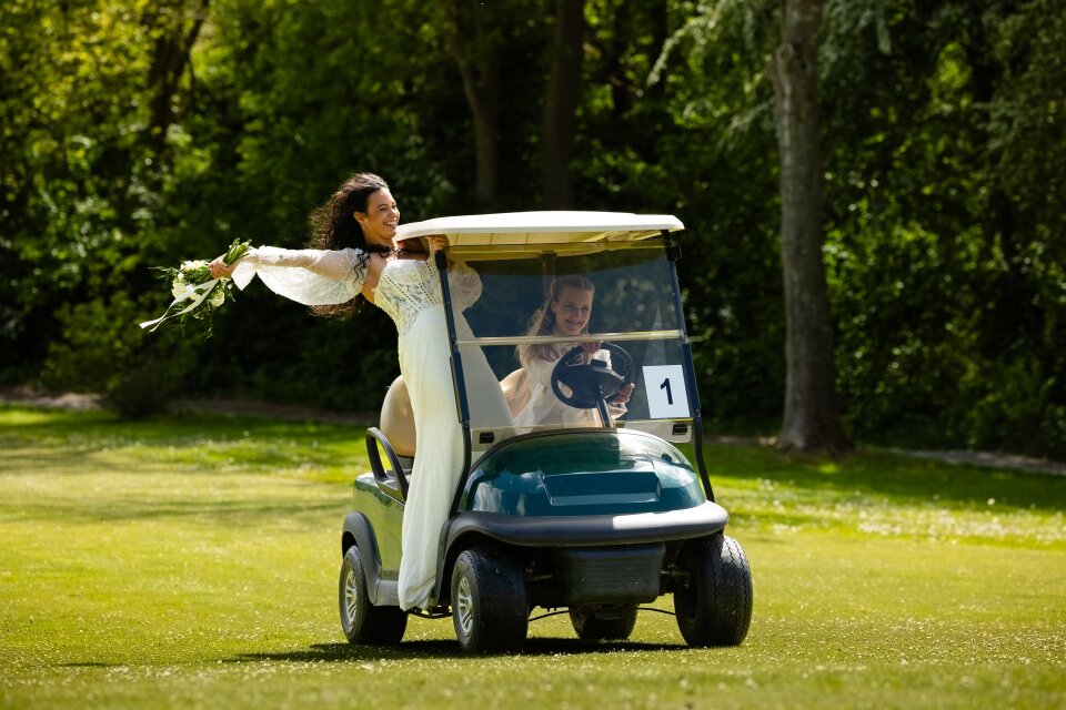 Trouwlocatie Golfbaan Spaarnwoude impressie