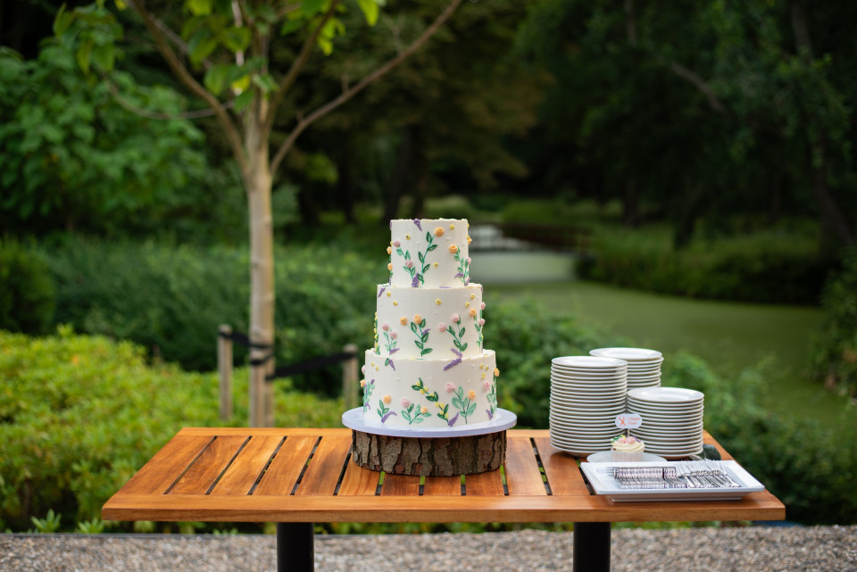 Bruidstaart van Enjoy-Cakes details