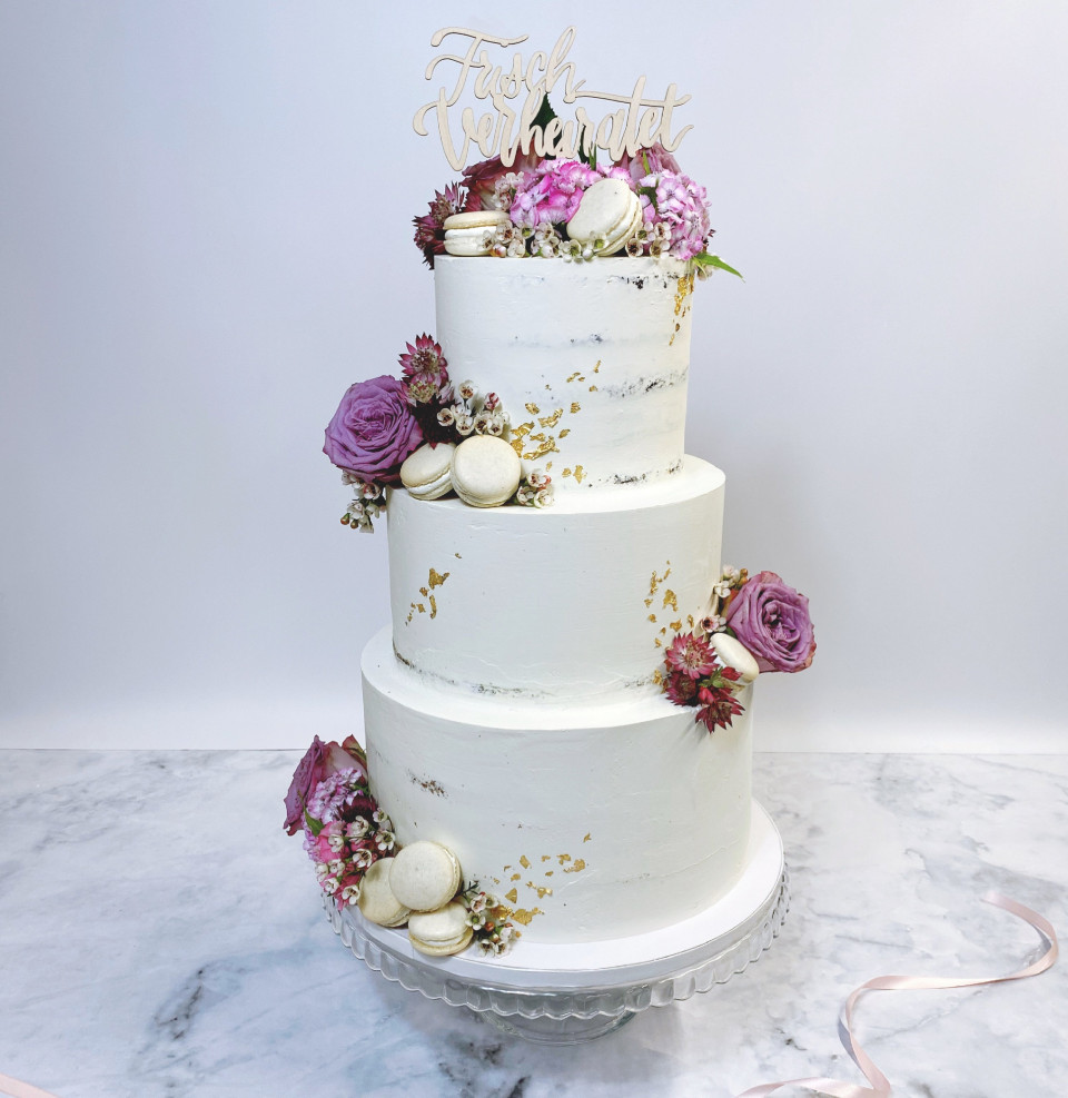 Bruidstaart van Tortenmanufaktur - Gerda Ruckpaul impressie 3