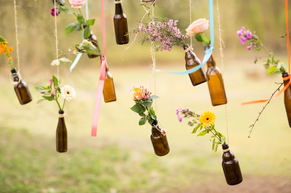 Styled shoot: trouwen in het Pan Bos met een bohemian randje
