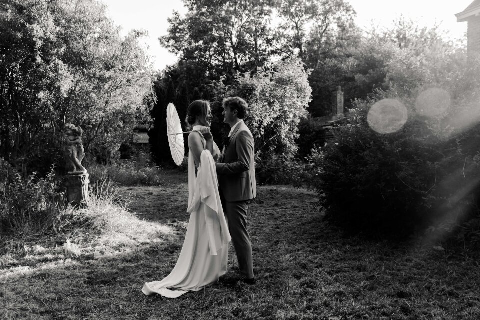Vintage bruiloft in de appelgaard