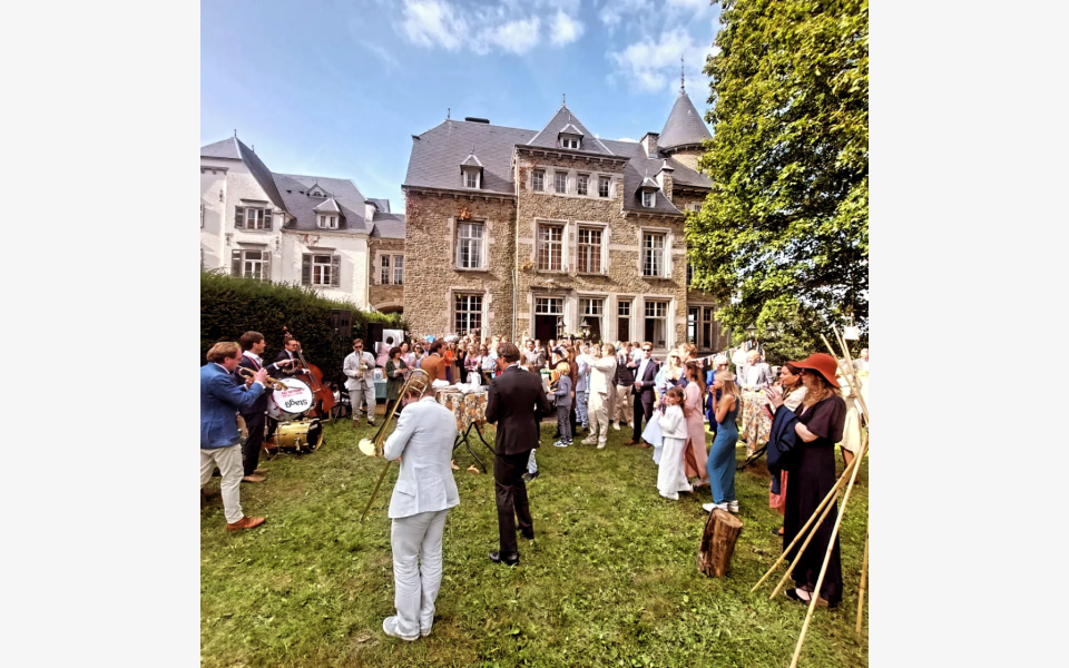 Trouwlocatie Le Château de Blier overzicht