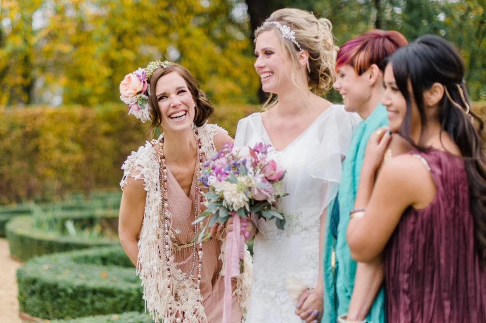 Vriendinnen momentje: bohemian bridal shoot