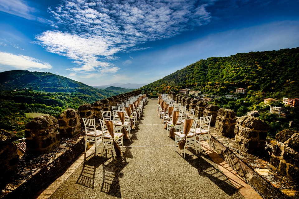 Trouwen bij Castello Brancaccio
