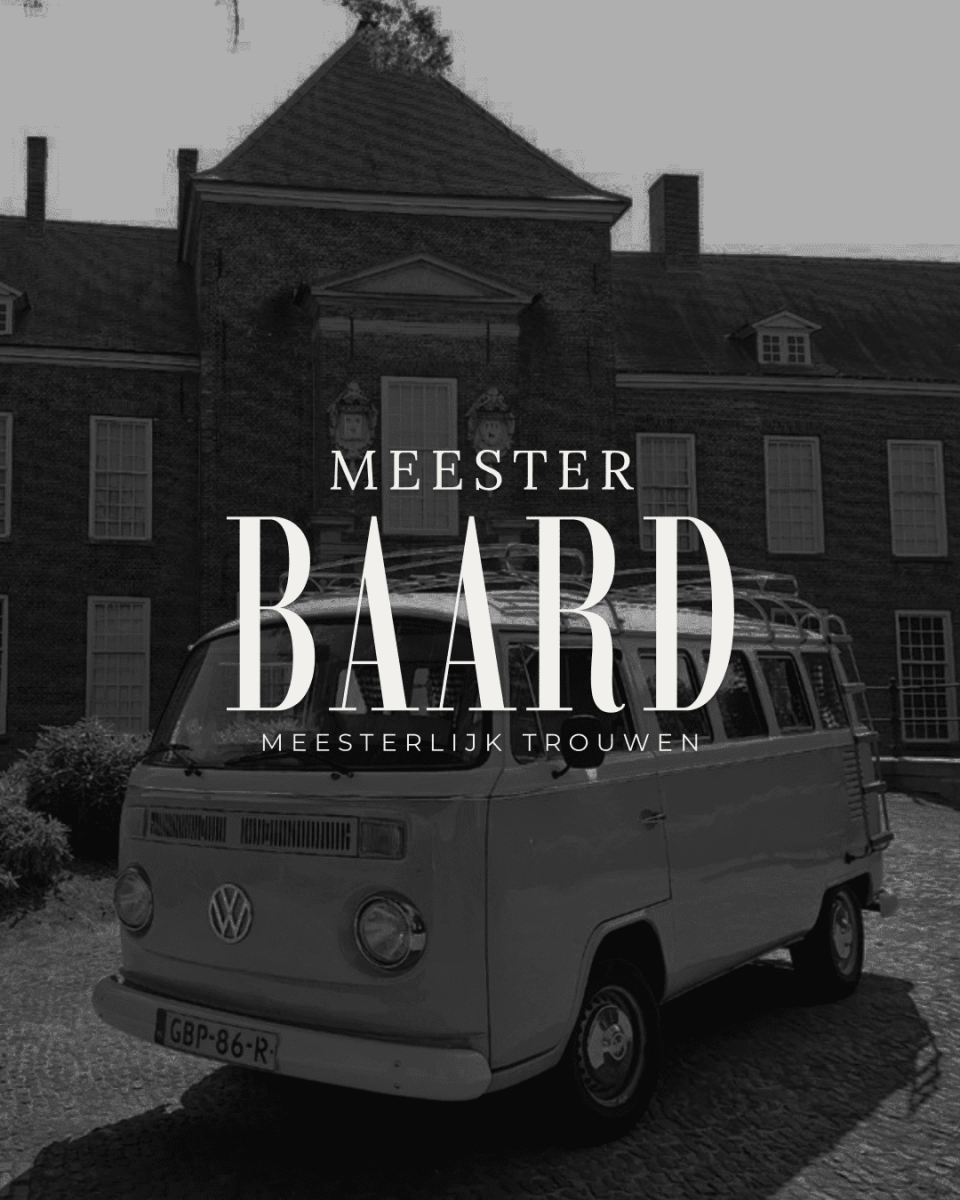 Trouwauto van Meester Baard impressie