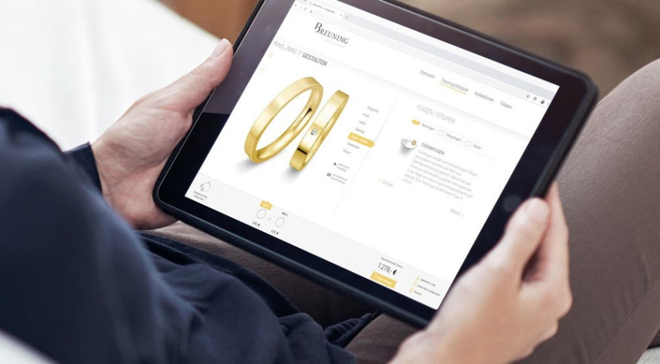 Trouwringen van Juwelier Leusink- van Veen details