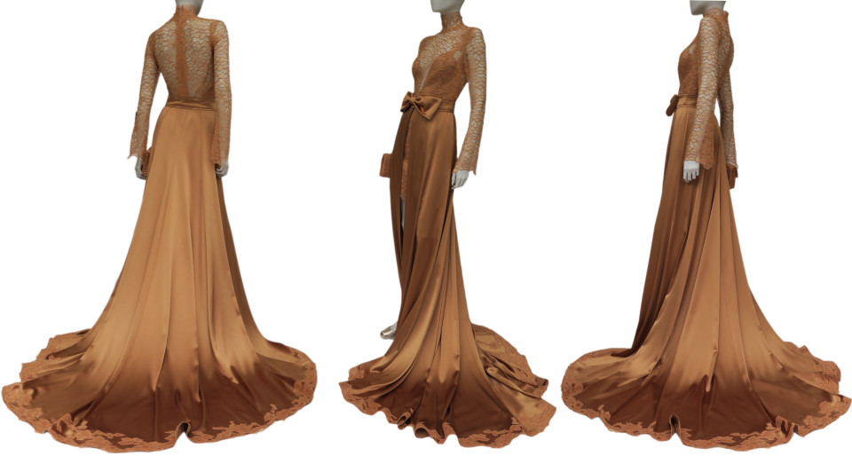 Trouwjurk van Angeline van Leeuwen Couture impressie 2