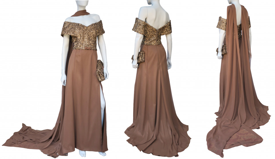 Trouwjurk van Angeline van Leeuwen Couture impressie 2