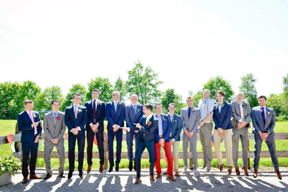 Huwelijksbedankjes voor de bruidsjonkers