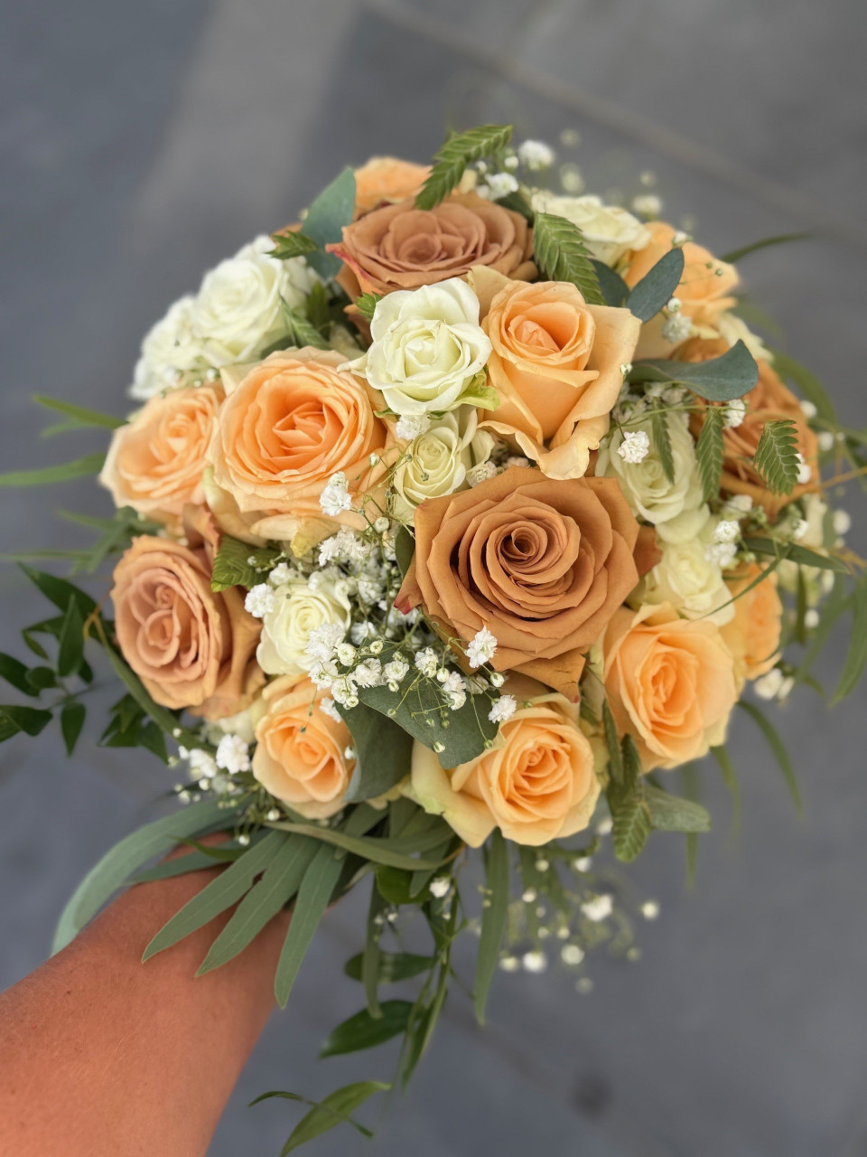 Bruidsboeket van Flowers by Anoes impressie 