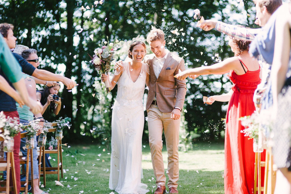 bruiloftsfeest confetti