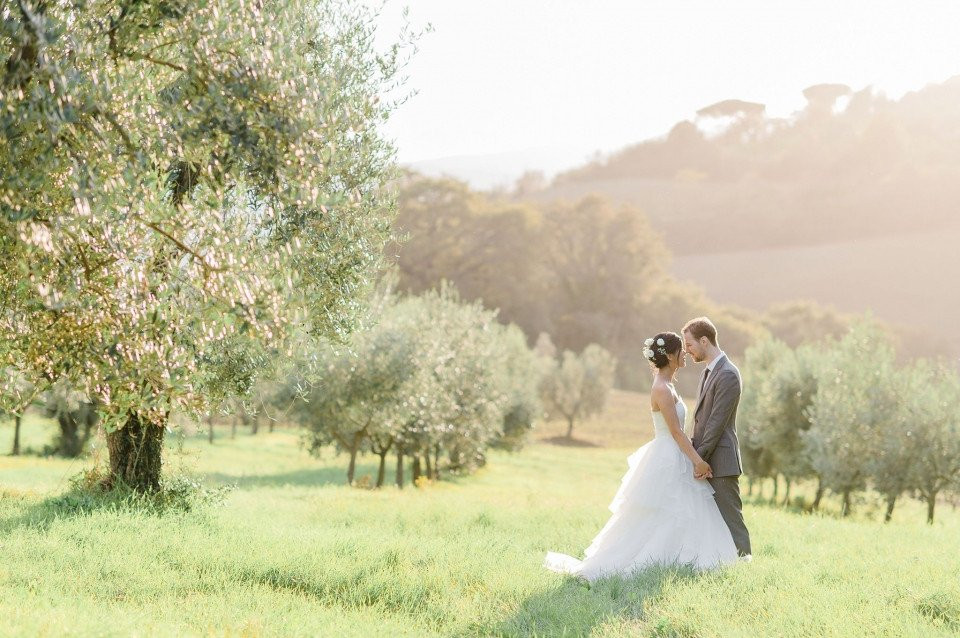 Italiaanse bruiloftsfotograaf in Toscane