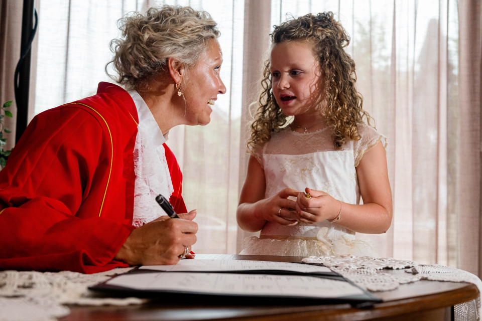 Trouwen met trouwambtenaar Miryam van der Stee
