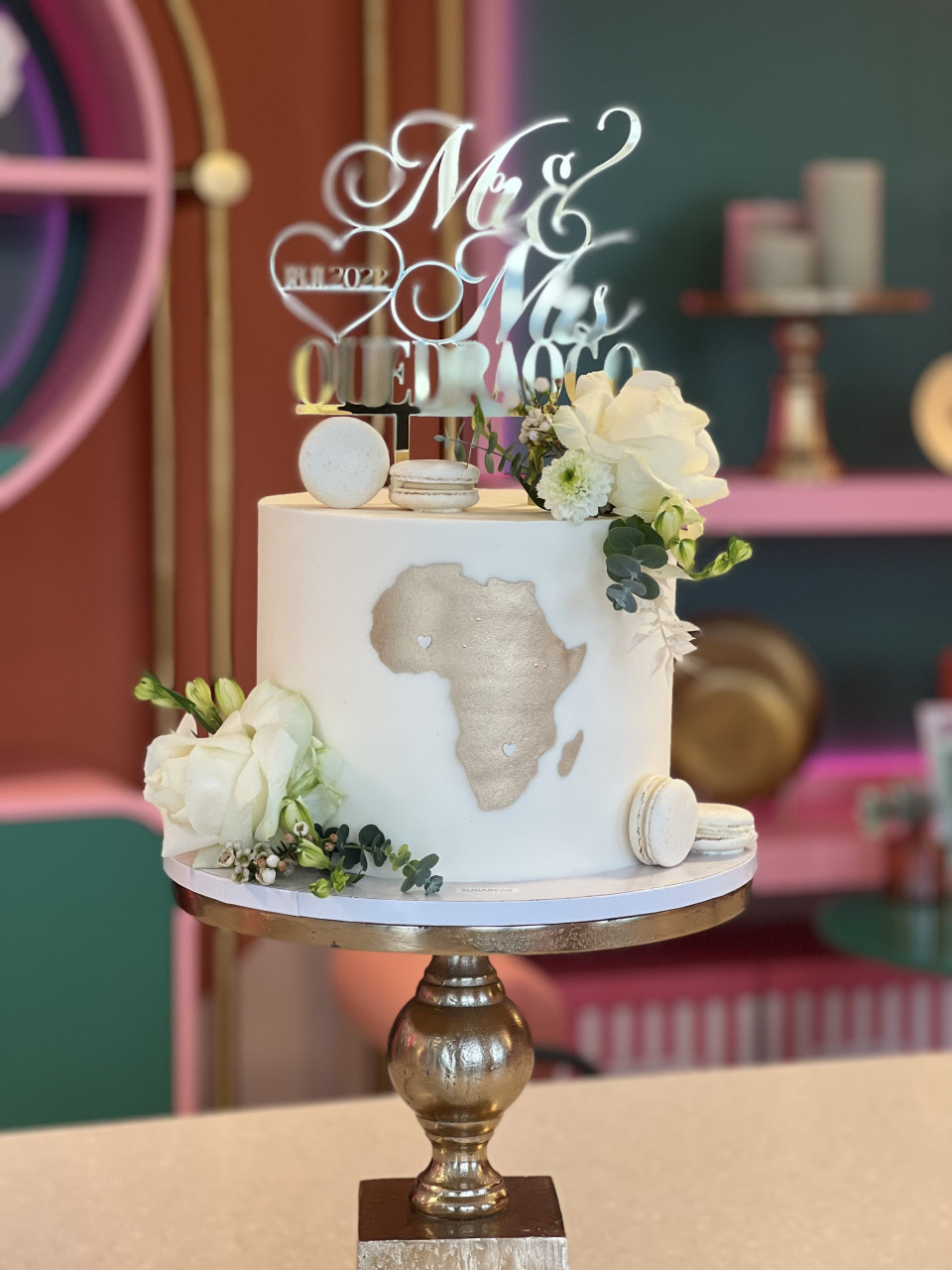 Bruidstaart van Sugarbar overzicht