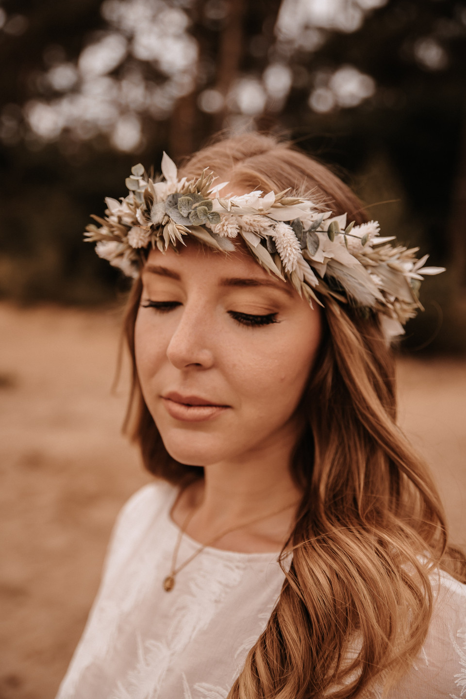 Natürliches Boho Make-Up