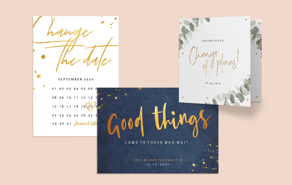 ontwerp van een trouwuitnodiging