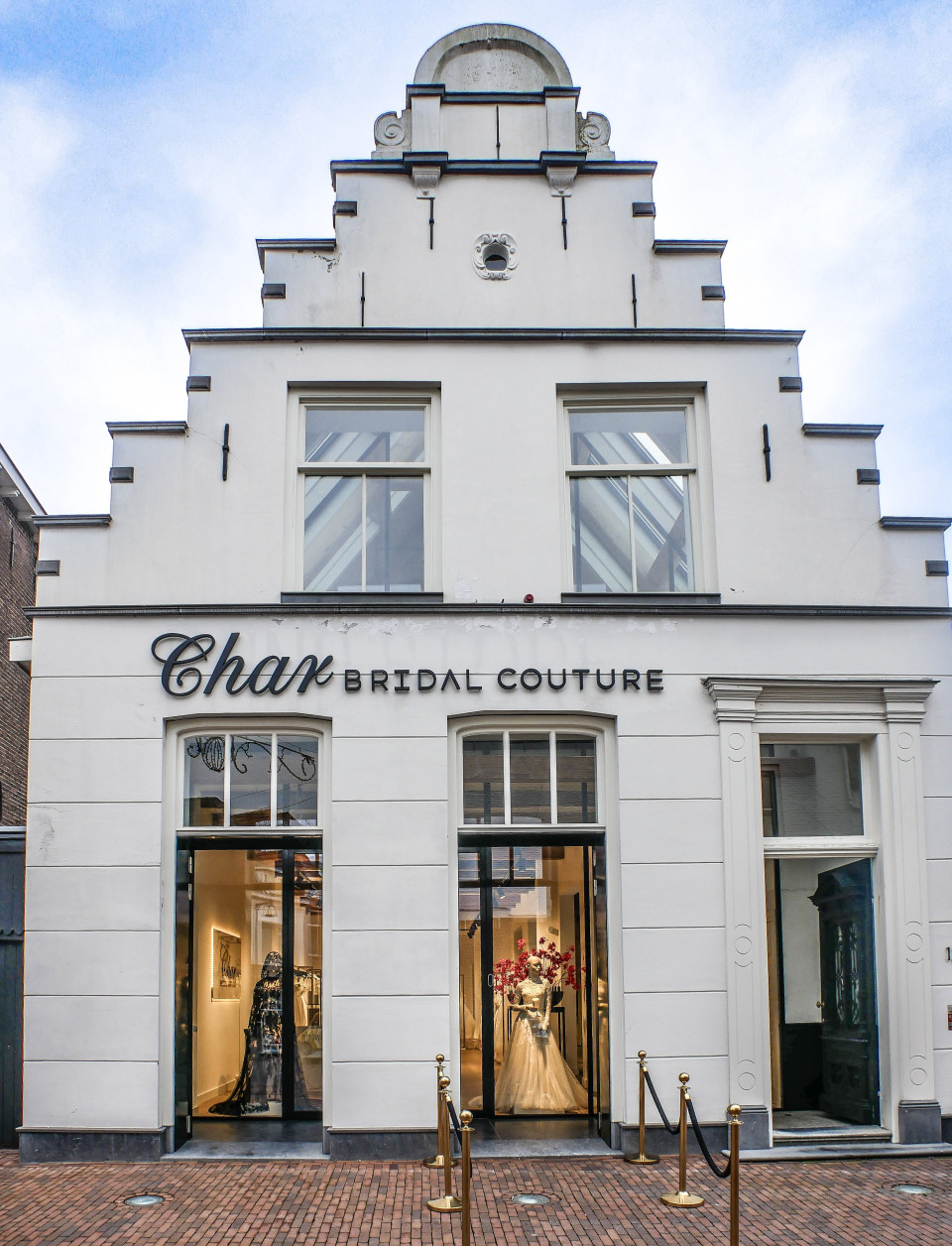 Trouwjurk van Char Bridal Couture impressie 2