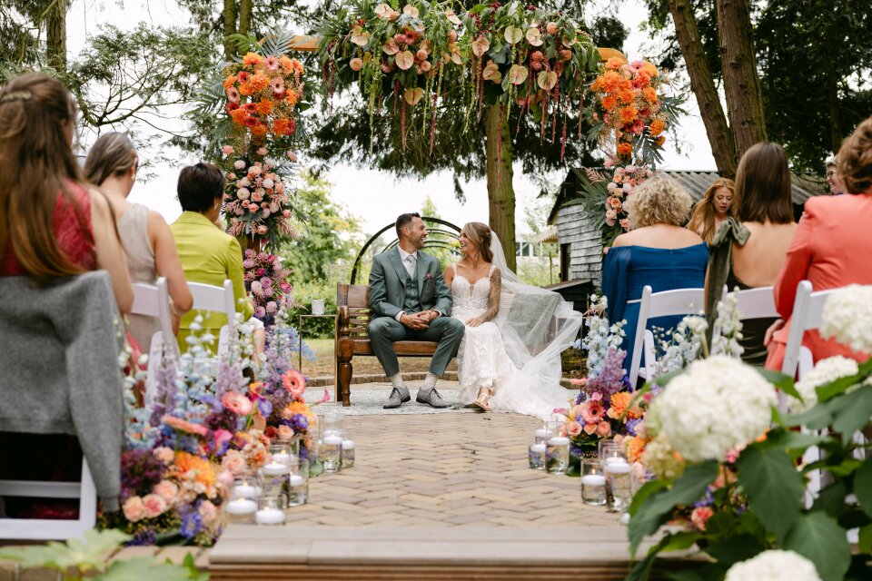 Trouwen met trouwambtenaar Samen met Roos