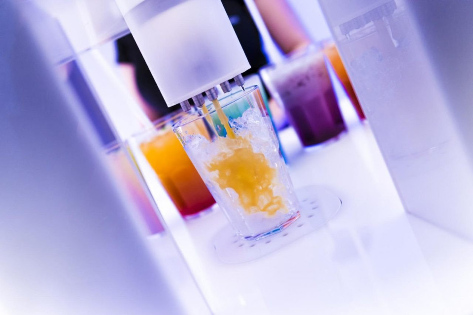 Catering van cocktail-box overzicht