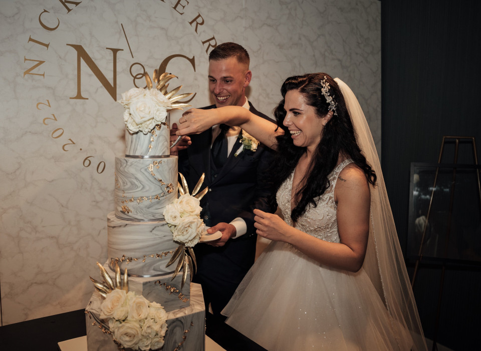 Bruidstaart van Bellaria Cake Design impressie 4