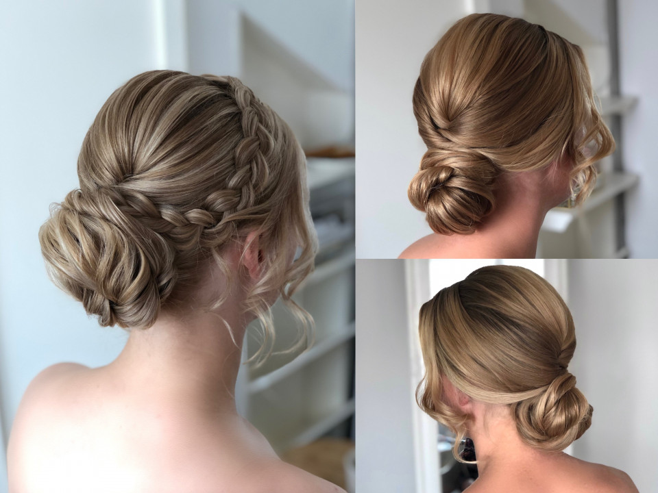 Bruidskapsel door Glam&amp;Lashes impressie 