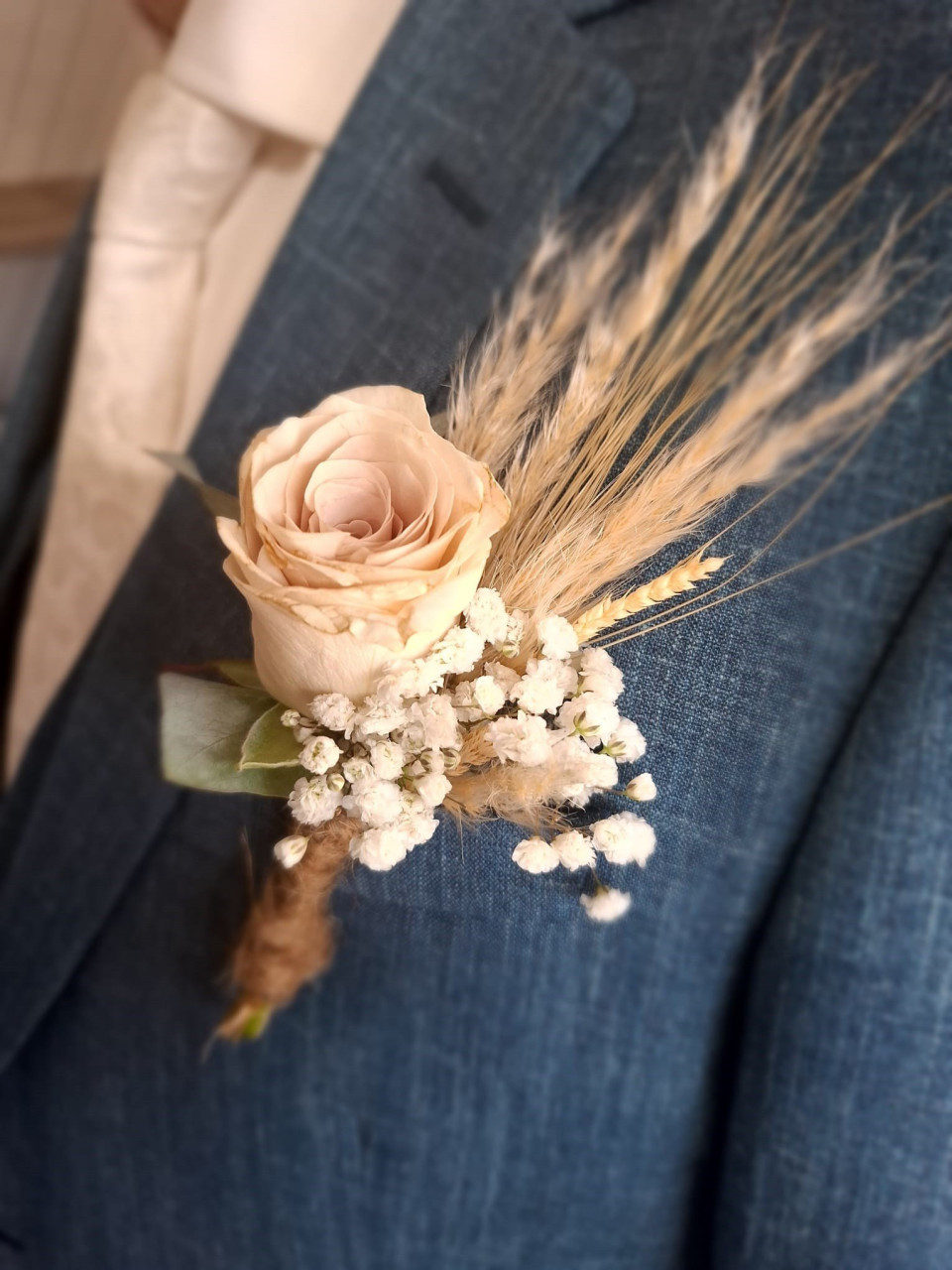 Bruidsboeket van Flowers by Anoes impressie 4