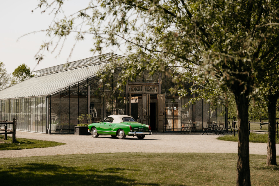 Trouwen bij Blooming in de Kas