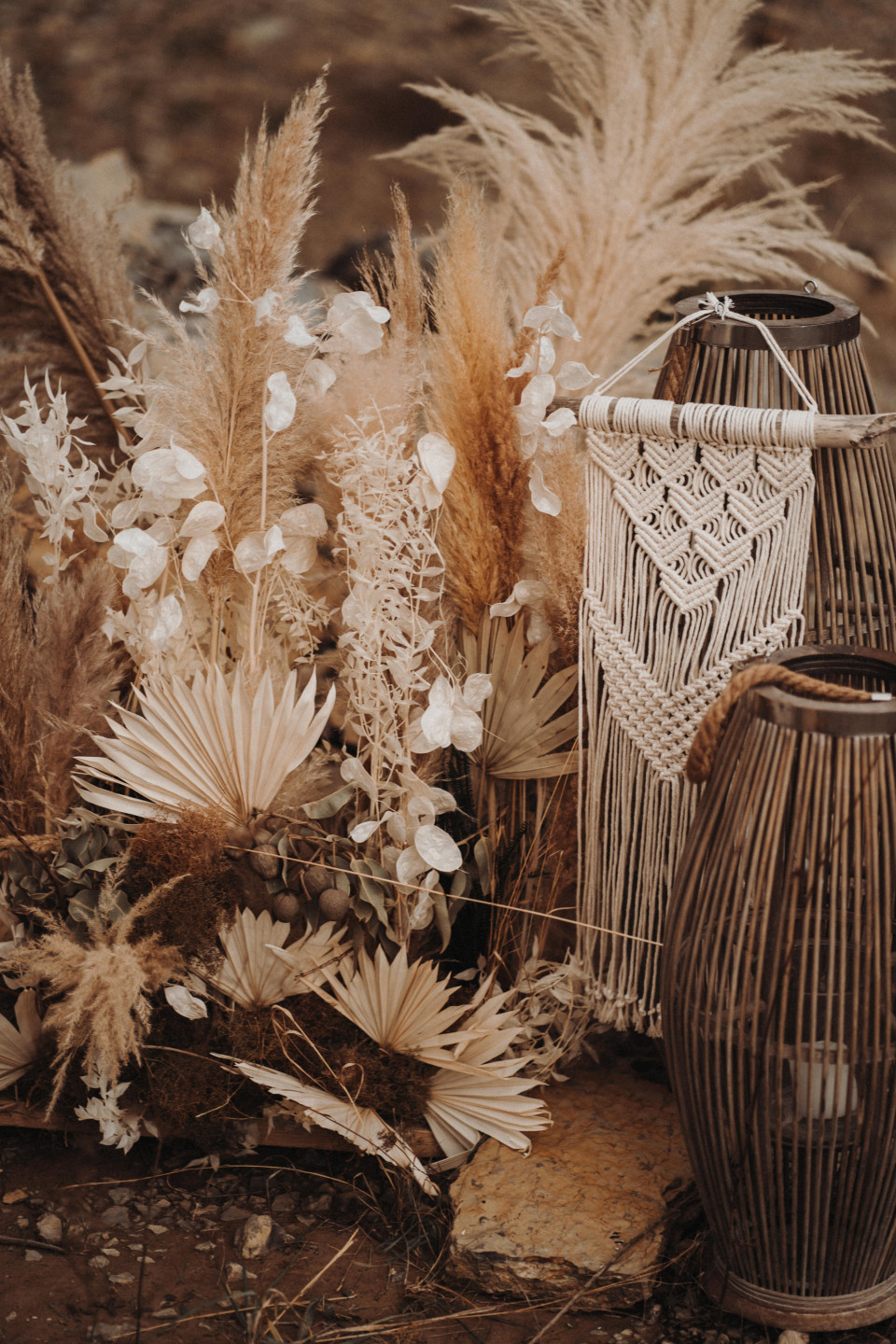 Dekoelemente im Boho Stil